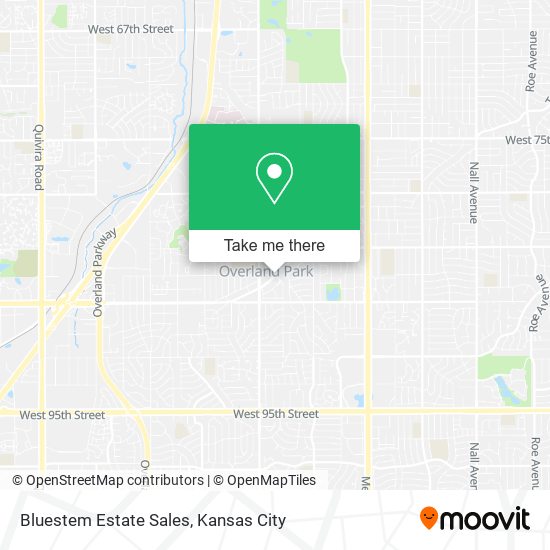 Bluestem Estate Sales map