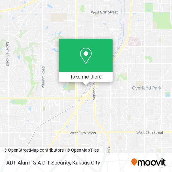 ADT Alarm & A D T Security map