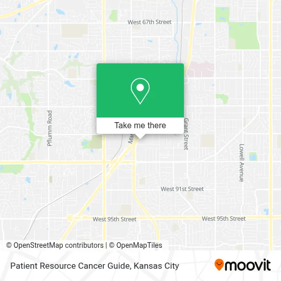 Patient Resource Cancer Guide map