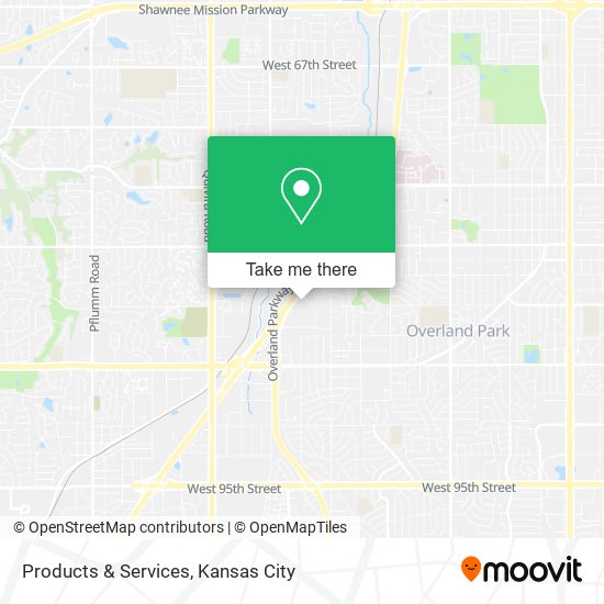 Mapa de Products & Services