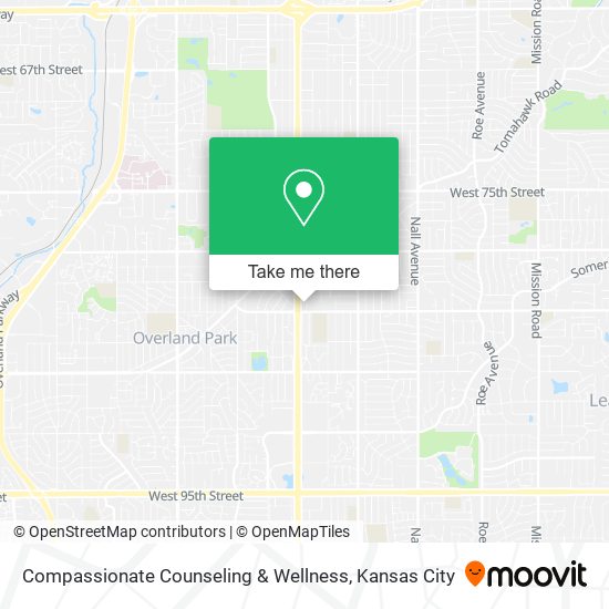 Mapa de Compassionate Counseling & Wellness