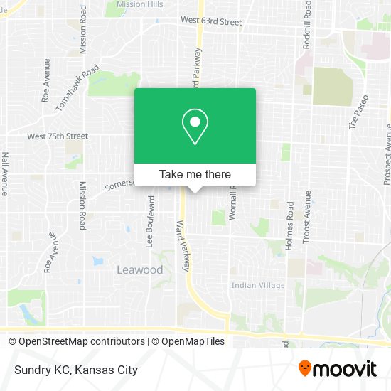 Sundry KC map