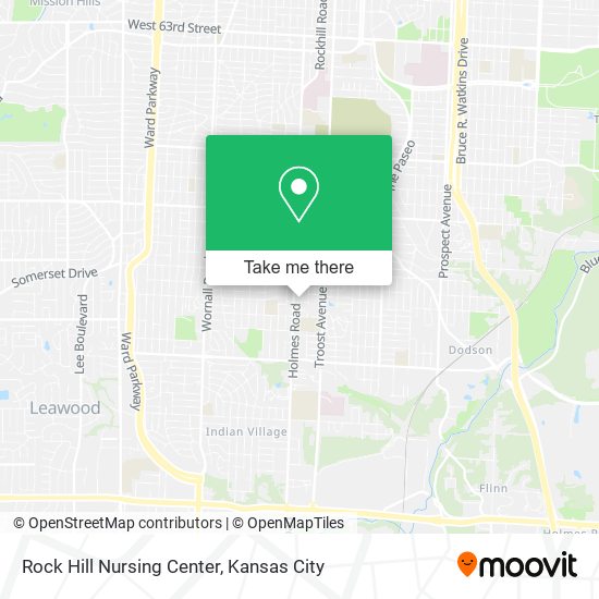 Mapa de Rock Hill Nursing Center