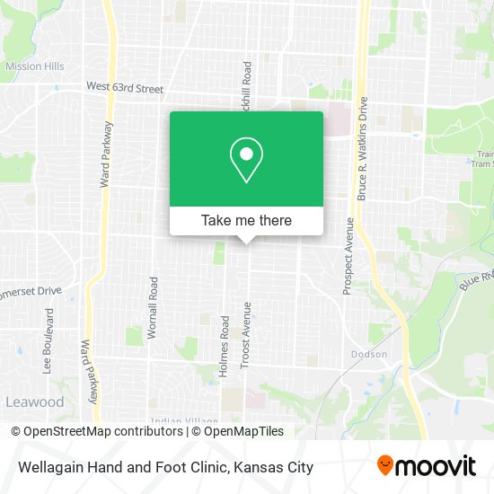 Wellagain Hand and Foot Clinic map