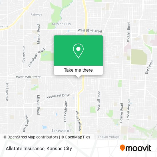 Mapa de Allstate Insurance