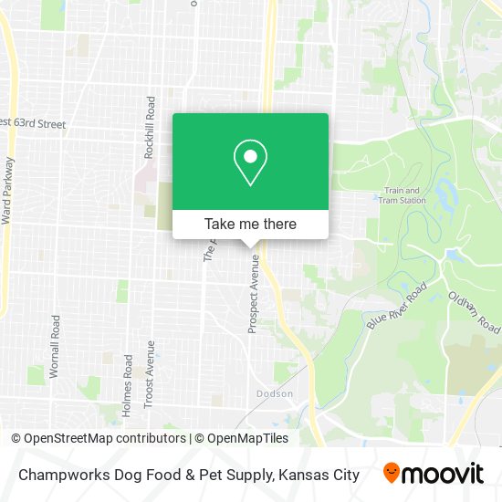 Champworks Dog Food & Pet Supply map