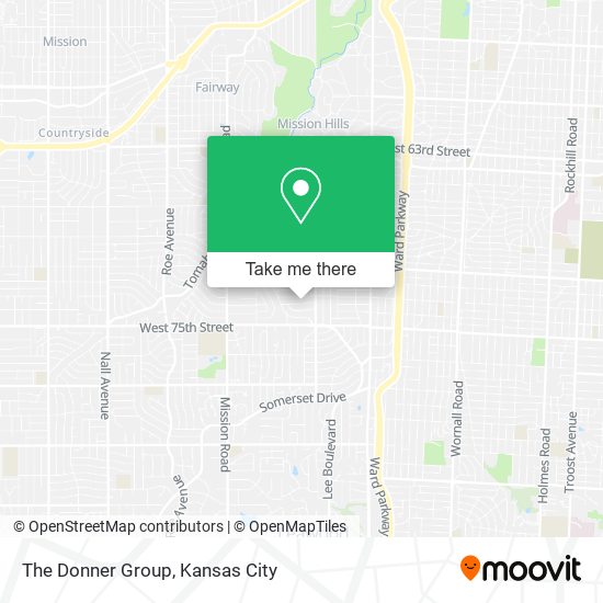 The Donner Group map