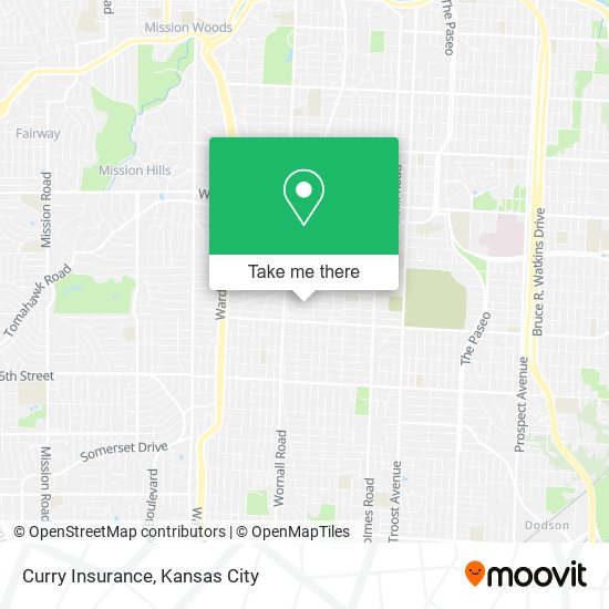 Curry Insurance map