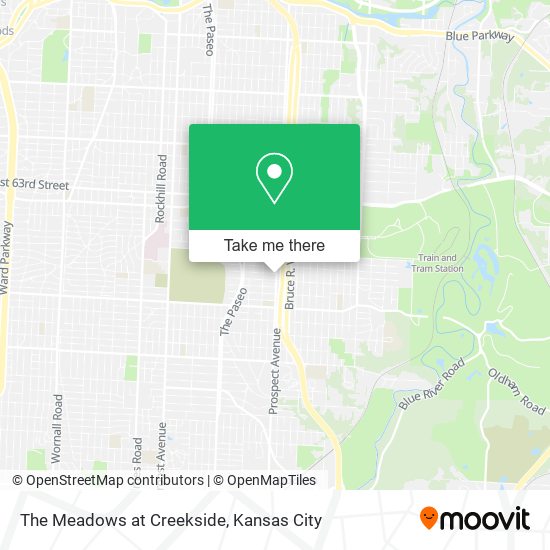 Mapa de The Meadows at Creekside