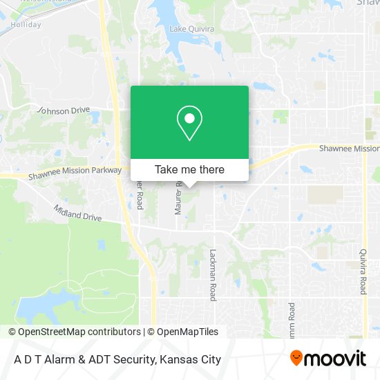 A D T Alarm & ADT Security map