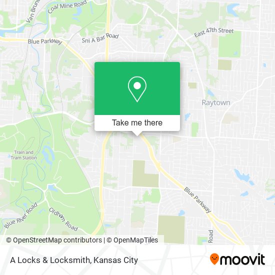 A Locks & Locksmith map