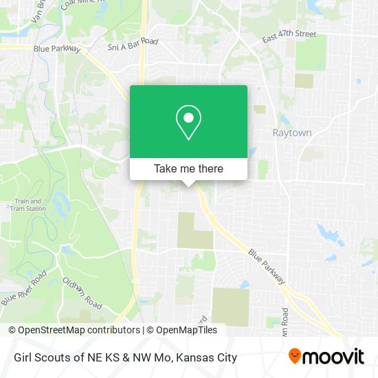 Mapa de Girl Scouts of NE KS & NW Mo