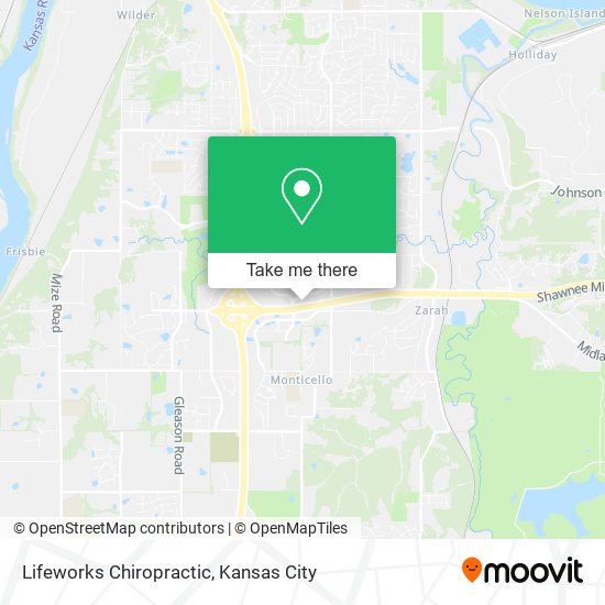 Mapa de Lifeworks Chiropractic