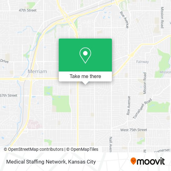 Mapa de Medical Staffing Network