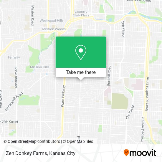 Mapa de Zen Donkey Farms