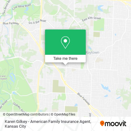 Mapa de Karen Gilkey - American Family Insurance Agent