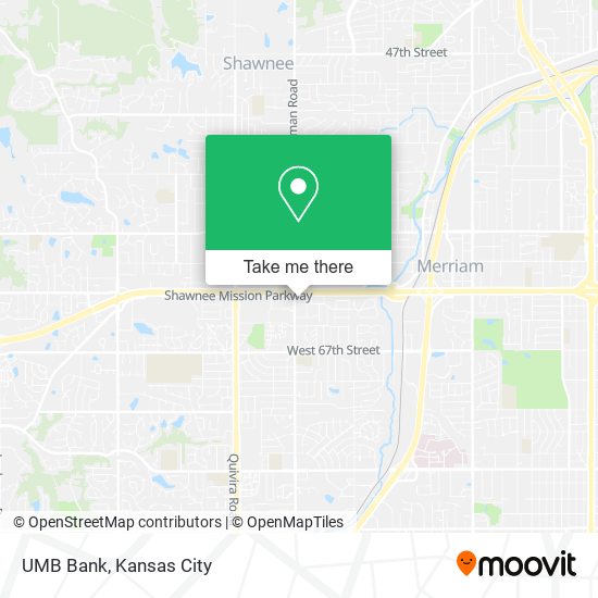 UMB Bank map