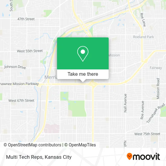 Multi Tech Reps map