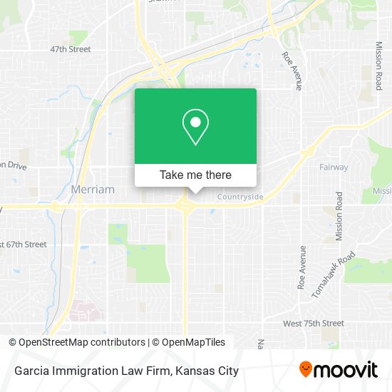 Garcia Immigration Law Firm map