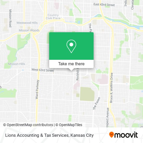 Lions Accounting & Tax Services map