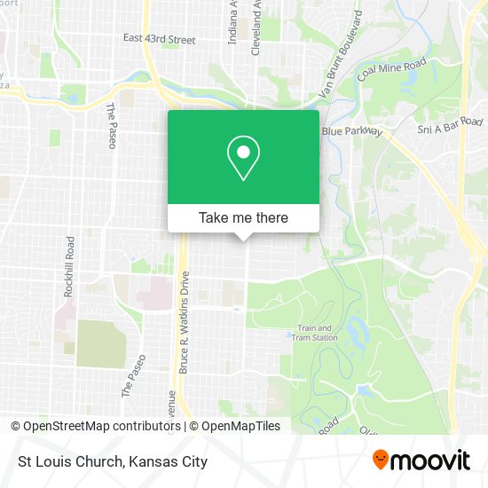 St Louis Church map