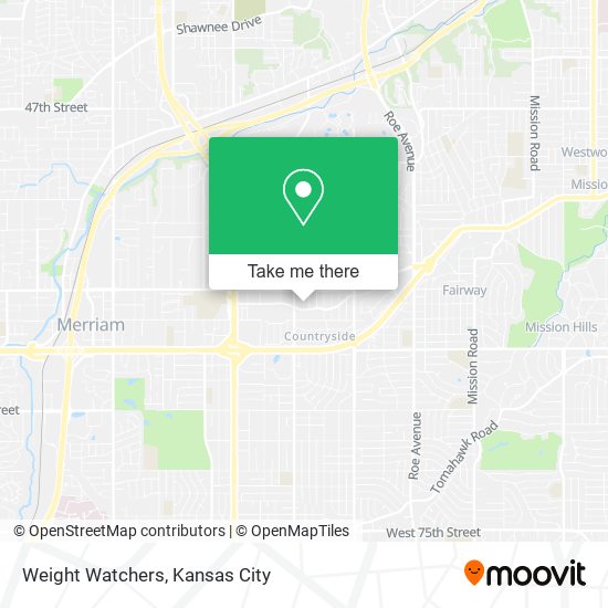 Weight Watchers map