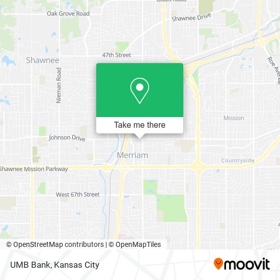 UMB Bank map