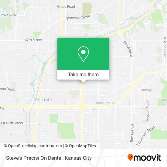 Mapa de Steve's Precisi On Dental