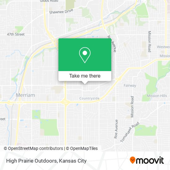 High Prairie Outdoors map