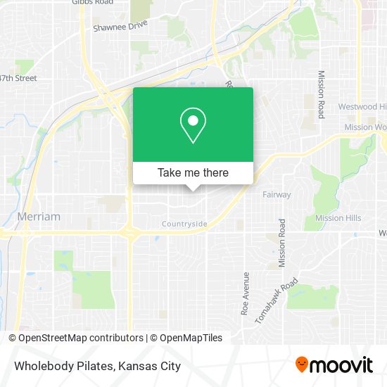 Mapa de Wholebody Pilates