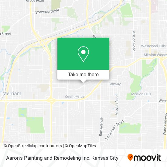 Aaron's Painting and Remodeling Inc map