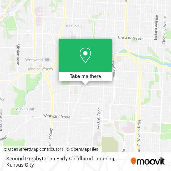 Mapa de Second Presbyterian Early Childhood Learning