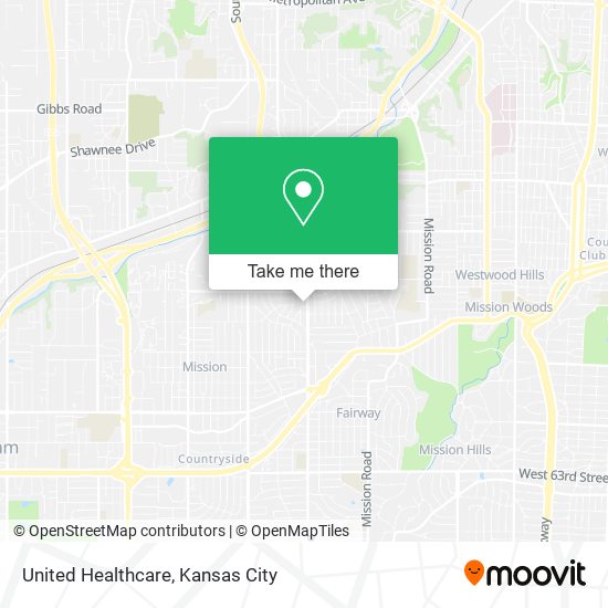 United Healthcare map