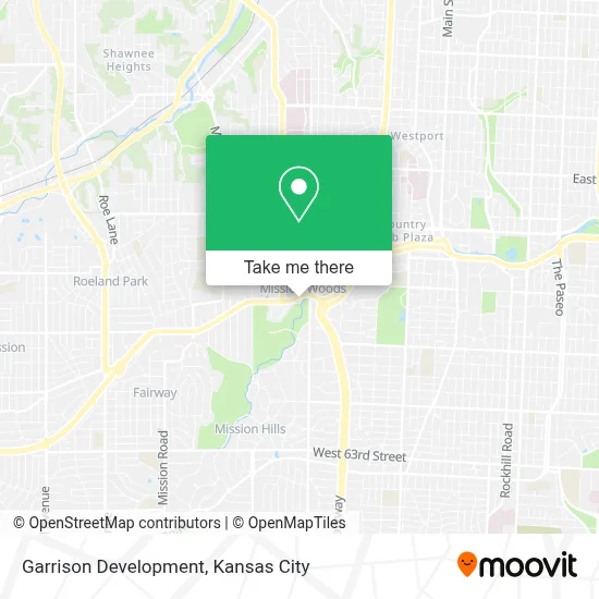 Garrison Development map