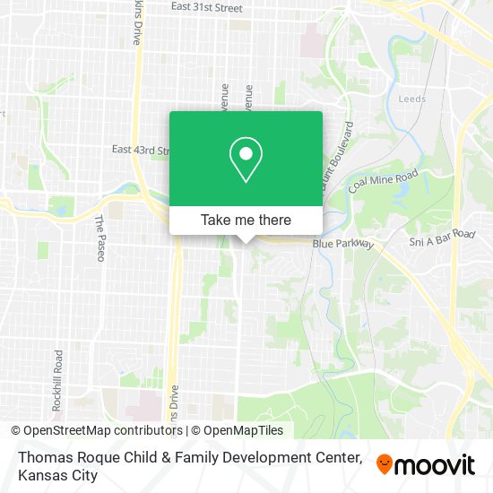 Thomas Roque Child & Family Development Center map