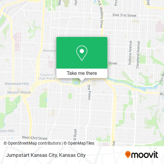 Mapa de Jumpstart Kansas City