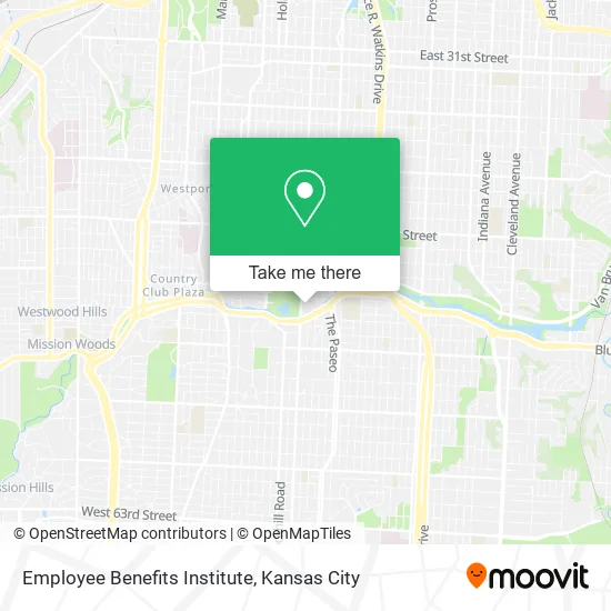 Employee Benefits Institute map