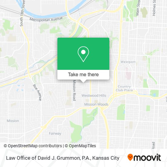 Mapa de Law Office of David J. Grummon, P.A.