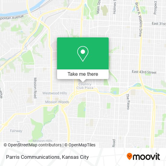 Parris Communications map