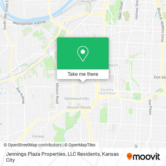 Mapa de Jennings Plaza Properties, LLC Residents