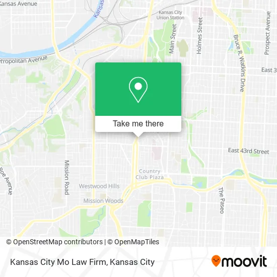 Kansas City Mo Law Firm map