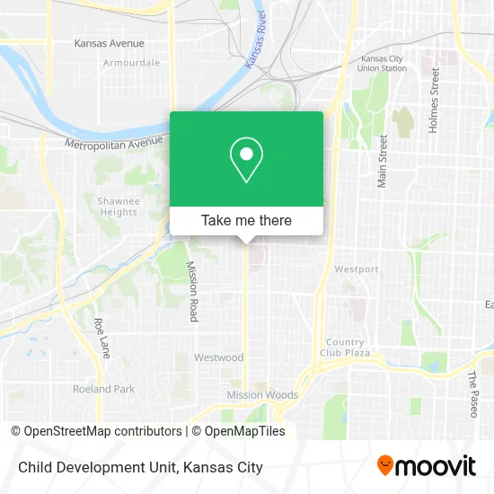 Child Development Unit map