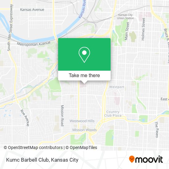 Kumc Barbell Club map