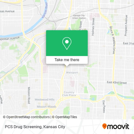 Mapa de PCS Drug Screening