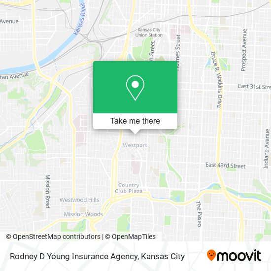 Mapa de Rodney D Young Insurance Agency