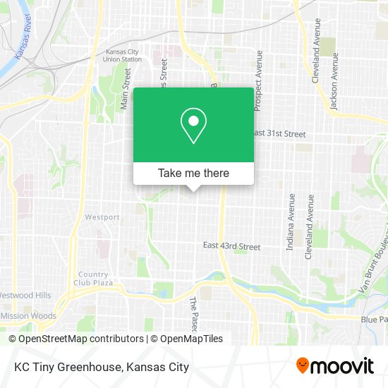 KC Tiny Greenhouse map