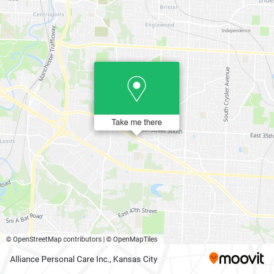 Alliance Personal Care Inc. map