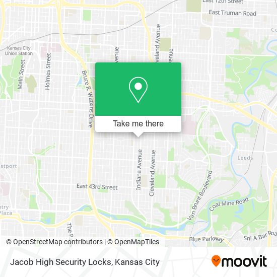 Jacob High Security Locks map