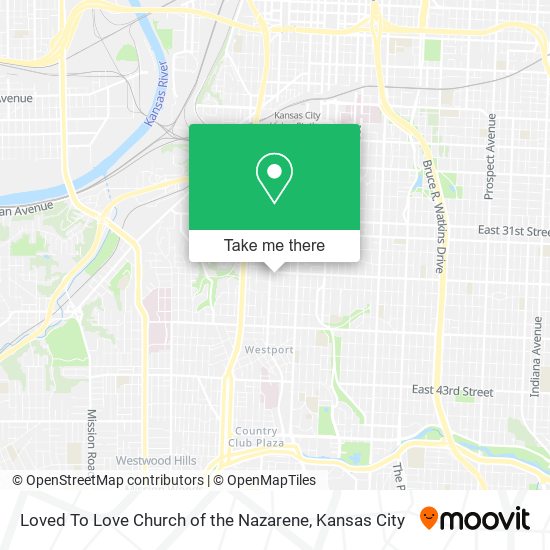 Loved To Love Church of the Nazarene map