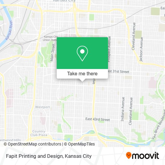 Fapit Printing and Design map